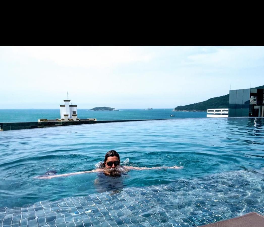 Bela Cobertura Com Vista Para O Mar Florianópolis Exterior foto